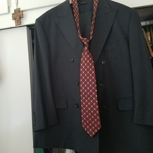 Italian suit with tie